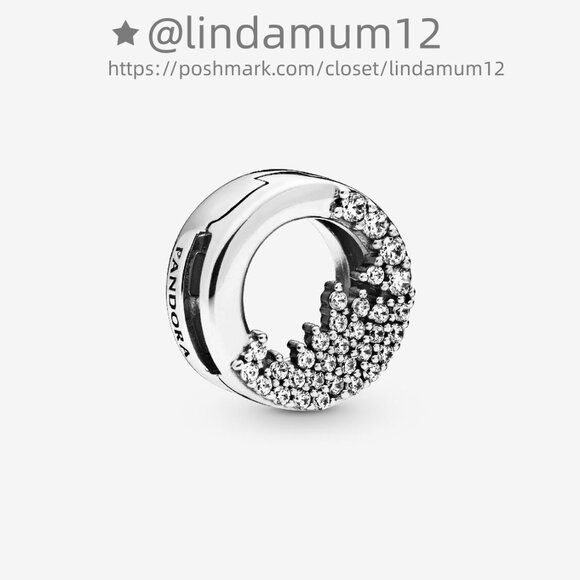 Pandora Sparkling Icicles Clip Charm - Picture 1 of 3